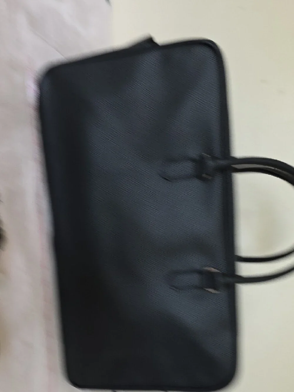 NWT Ralph Lauren GWP Black Leather Duffle Bag